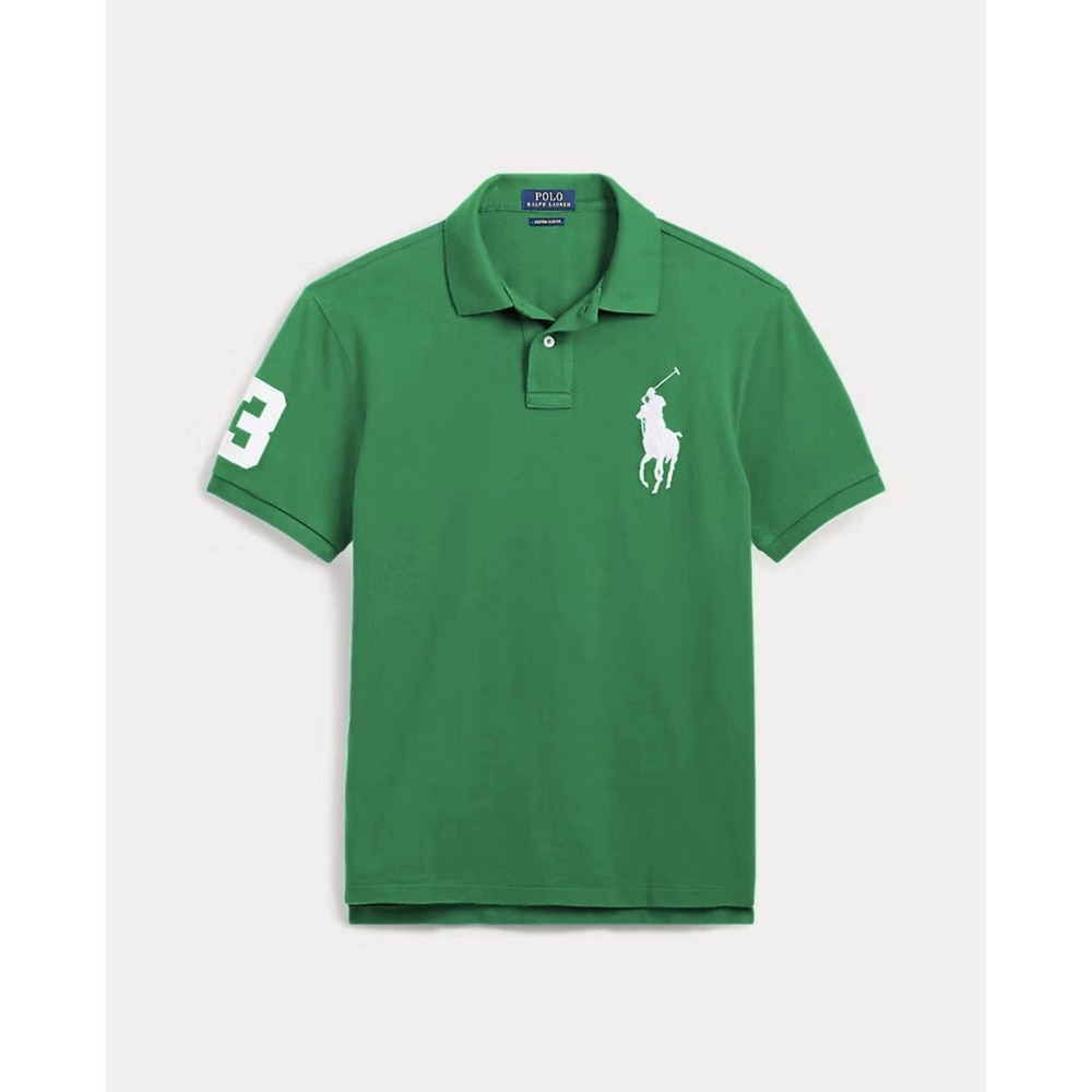 Polo Ralph Lauren Classic Fit Kids Emerald Polo Shirt Size M